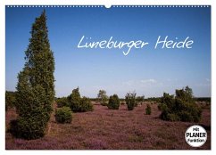 Lüneburger Heide (Wandkalender 2025 DIN A2 quer), CALVENDO Monatskalender