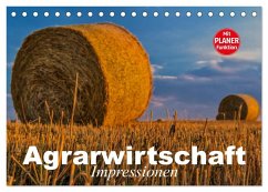 Agrarwirtschaft. Impressionen (Tischkalender 2025 DIN A5 quer), CALVENDO Monatskalender