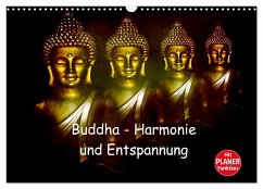 Buddha - Harmonie und Entspannung (Wandkalender 2025 DIN A3 quer), CALVENDO Monatskalender - Calvendo;Axon und Claudia Burlager, Julia