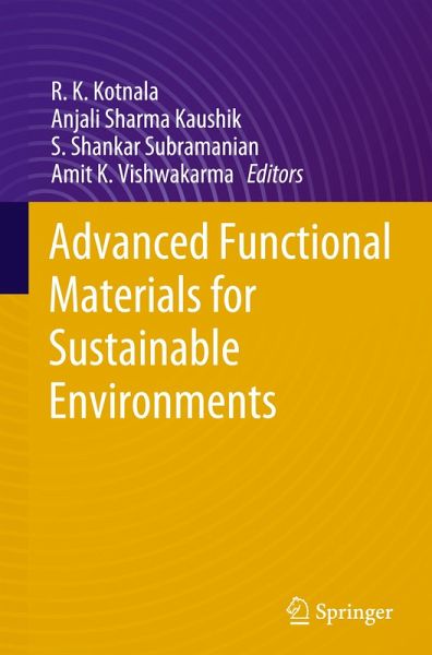 Advanced Functional Materials for Sustainable Environments Advanced Functional Materials for Sustainable Environments