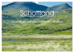 Schottland - grandiose Landschaften im Westen (Wandkalender 2025 DIN A3 quer), CALVENDO Monatskalender