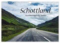 Schottland, Atemberaubender Norden (Wandkalender 2025 DIN A4 quer), CALVENDO Monatskalender