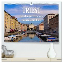 Triest - Habsburger Erbe und italienisches Flair (hochwertiger Premium Wandkalender 2025 DIN A2 quer), Kunstdruck in Hochglanz - Calvendo;LianeM