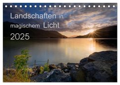 Landschaften im magischen Licht (Tischkalender 2025 DIN A5 quer), CALVENDO Monatskalender - Calvendo;Müller, Chris