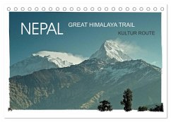 NEPAL GREAT HIMALAYA TRAIL - KULTUR ROUTE (Tischkalender 2025 DIN A5 quer), CALVENDO Monatskalender - Calvendo;Wurm, Achim