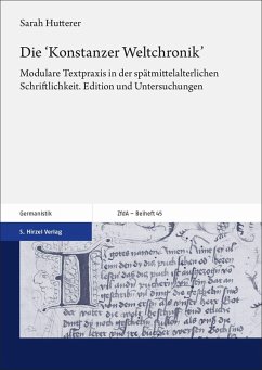 Die 'Konstanzer Weltchronik' (eBook, PDF) - Hutterer, Sarah