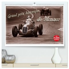 Grand Prix historique de Monaco (hochwertiger Premium Wandkalender 2025 DIN A2 quer), Kunstdruck in Hochglanz - Calvendo;Bau, Stefan