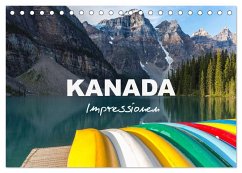 Kanada - Impressionen (Tischkalender 2025 DIN A5 quer), CALVENDO Monatskalender