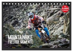 Mountainbike Freeride Momente (Tischkalender 2025 DIN A5 quer), CALVENDO Monatskalender - Calvendo;Meutzner, Dirk