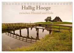 Hallig Hooge - zwischen Himmel und Erde (Tischkalender 2025 DIN A5 quer), CALVENDO Monatskalender - Calvendo;Lüftner, Jürgen