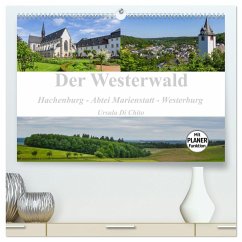 Der Westerwald (hochwertiger Premium Wandkalender 2025 DIN A2 quer), Kunstdruck in Hochglanz