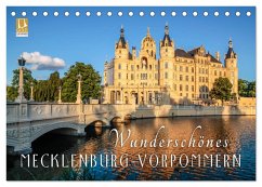 Wunderschönes Mecklenburg-Vorpommern (Tischkalender 2025 DIN A5 quer), CALVENDO Monatskalender