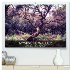 Mystische Wälder - Zauber der Natur (hochwertiger Premium Wandkalender 2025 DIN A2 quer), Kunstdruck in Hochglanz