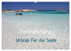 Formentera - Urlaub für die Seele (Wandkalender 2025 DIN A2 quer), CALVENDO Monatskalender - Calvendo;Albilt, Rabea