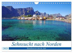 Sehnsucht nach Norden (Wandkalender 2025 DIN A4 quer), CALVENDO Monatskalender - Calvendo;Pantke, Reinhard