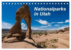 Nationalparks in Utah (Tischkalender 2025 DIN A5 quer), CALVENDO Monatskalender
