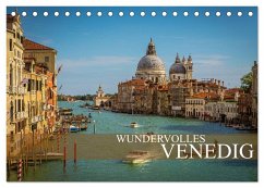 Wundervolles Venedig (Tischkalender 2025 DIN A5 quer), CALVENDO Monatskalender