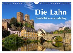 Die Lahn - Zauberhafte Orte rund um Limburg (Wandkalender 2025 DIN A4 quer), CALVENDO Monatskalender