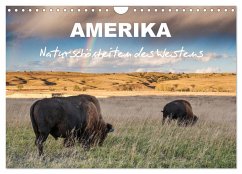 Amerika - Naturschönheiten des Westens (Wandkalender 2025 DIN A4 quer), CALVENDO Monatskalender