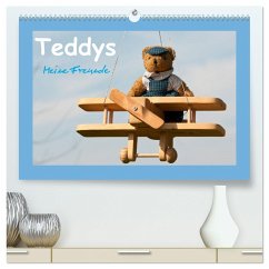 Teddys Meine Freunde (hochwertiger Premium Wandkalender 2025 DIN A2 quer), Kunstdruck in Hochglanz - Calvendo;Bölts, Meike