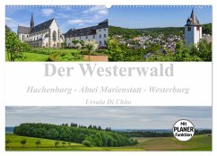 Der Westerwald (Wandkalender 2025 DIN A2 quer), CALVENDO Monatskalender