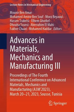 Cover Advances in Materials, Mechanics and Manufacturing III (eBook, PDF)