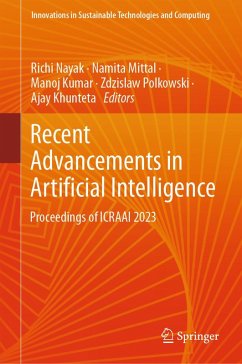 Cover Recent Advancements in Artificial Intelligence (eBook, PDF)