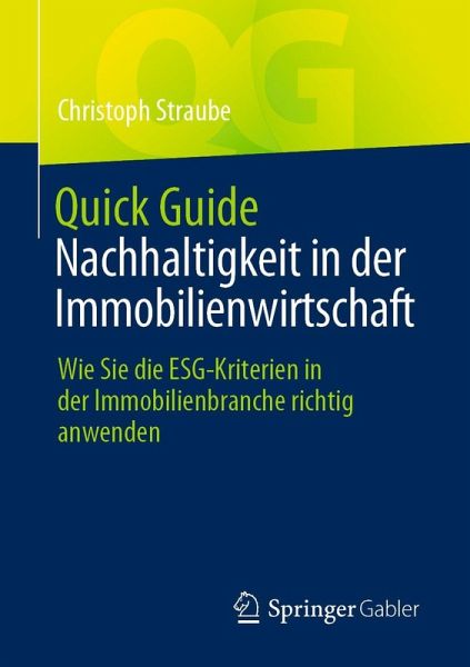 Quick Guide Nachhaltigkeit in der Immobilienwirtschaft (eBook, PDF)