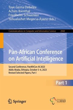 Cover Pan-African Conference on Artificial Intelligence (eBook, PDF)