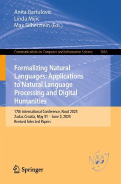 Formalizing Natural Languages: Applications to Natural Language Processing and Digital Humanities (eBook, PDF)