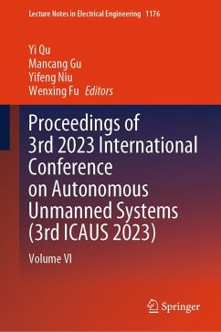 Cover Proceedings of 3rd 2023 International Conference on Autonomous Unmanned Systems (3rd ICAUS 2023) (eBook, PDF)