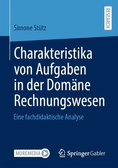 Charakteristika von Aufgaben in der Domäne Rechnungswesen (eBook, PDF) - Stütz, Simone