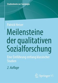 Cover Meilensteine der qualitativen Sozialforschung (eBook, PDF)