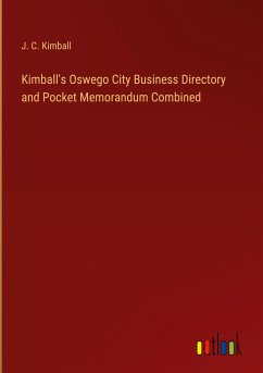 Kimball's Oswego City Business Directory and Pocket Memorandum Combined