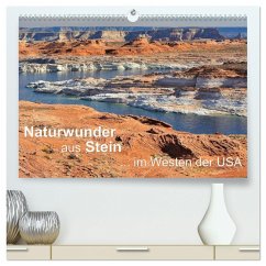 Naturwunder aus Stein im Westen der USA (hochwertiger Premium Wandkalender 2025 DIN A2 quer), Kunstdruck in Hochglanz