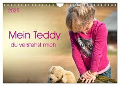 Mein Teddy - du verstehst mich (Wandkalender 2025 DIN A4 quer), CALVENDO Monatskalender - Calvendo;Roder, Peter