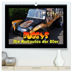 Buggys - die Kultautos der 80er (hochwertiger Premium Wandkalender 2025 DIN A2 quer), Kunstdruck in Hochglanz