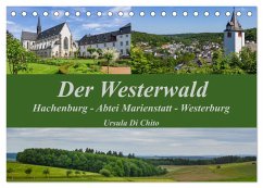 Der Westerwald (Tischkalender 2025 DIN A5 quer), CALVENDO Monatskalender