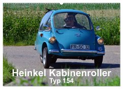 Heinkel Kabinenroller Typ 154 (Wandkalender 2025 DIN A2 quer), CALVENDO Monatskalender