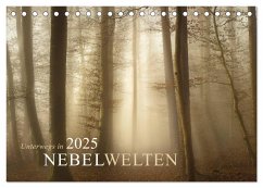 Unterwegs in Nebelwelten (Tischkalender 2025 DIN A5 quer), CALVENDO Monatskalender - Calvendo;maier, Norbert