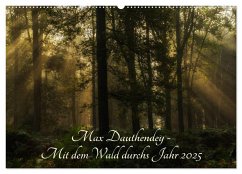 Max Dauthendey - Mit dem Wald durchs Jahr (Wandkalender 2025 DIN A2 quer), CALVENDO Monatskalender