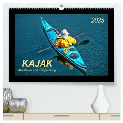 Kajak - Abenteuer und Entspannung (hochwertiger Premium Wandkalender 2025 DIN A2 quer), Kunstdruck in Hochglanz - Calvendo;Roder, Peter