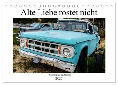 Alte Liebe rostet nicht - Schrottplatz in Arizona (Tischkalender 2025 DIN A5 quer), CALVENDO Monatskalender