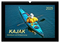 Kajak - Abenteuer und Entspannung (Wandkalender 2025 DIN A3 quer), CALVENDO Monatskalender - Calvendo;Roder, Peter