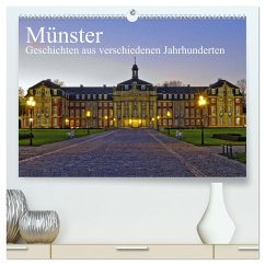 Münster - Geschichten aus verschiedenen Jahrhunderten (hochwertiger Premium Wandkalender 2025 DIN A2 quer), Kunstdruck in Hochglanz