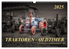 Traktoren - Oldtimer (Wandkalender 2025 DIN A3 quer), CALVENDO Monatskalender