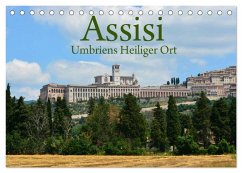 Assisi Umbriens Heiliger Ort (Tischkalender 2025 DIN A5 quer), CALVENDO Monatskalender