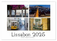 Lissabon - Alter macht schön (Wandkalender 2025 DIN A2 quer), CALVENDO Monatskalender - Calvendo;Herm, Olaf