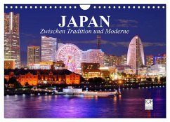 Japan. Zwischen Tradition und Moderne (Wandkalender 2025 DIN A4 quer), CALVENDO Monatskalender