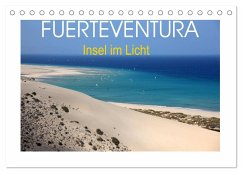 Fuerteventura - Insel im Licht (Tischkalender 2025 DIN A5 quer), CALVENDO Monatskalender